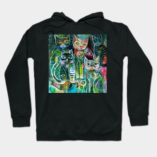 Friendly Cats Hoodie